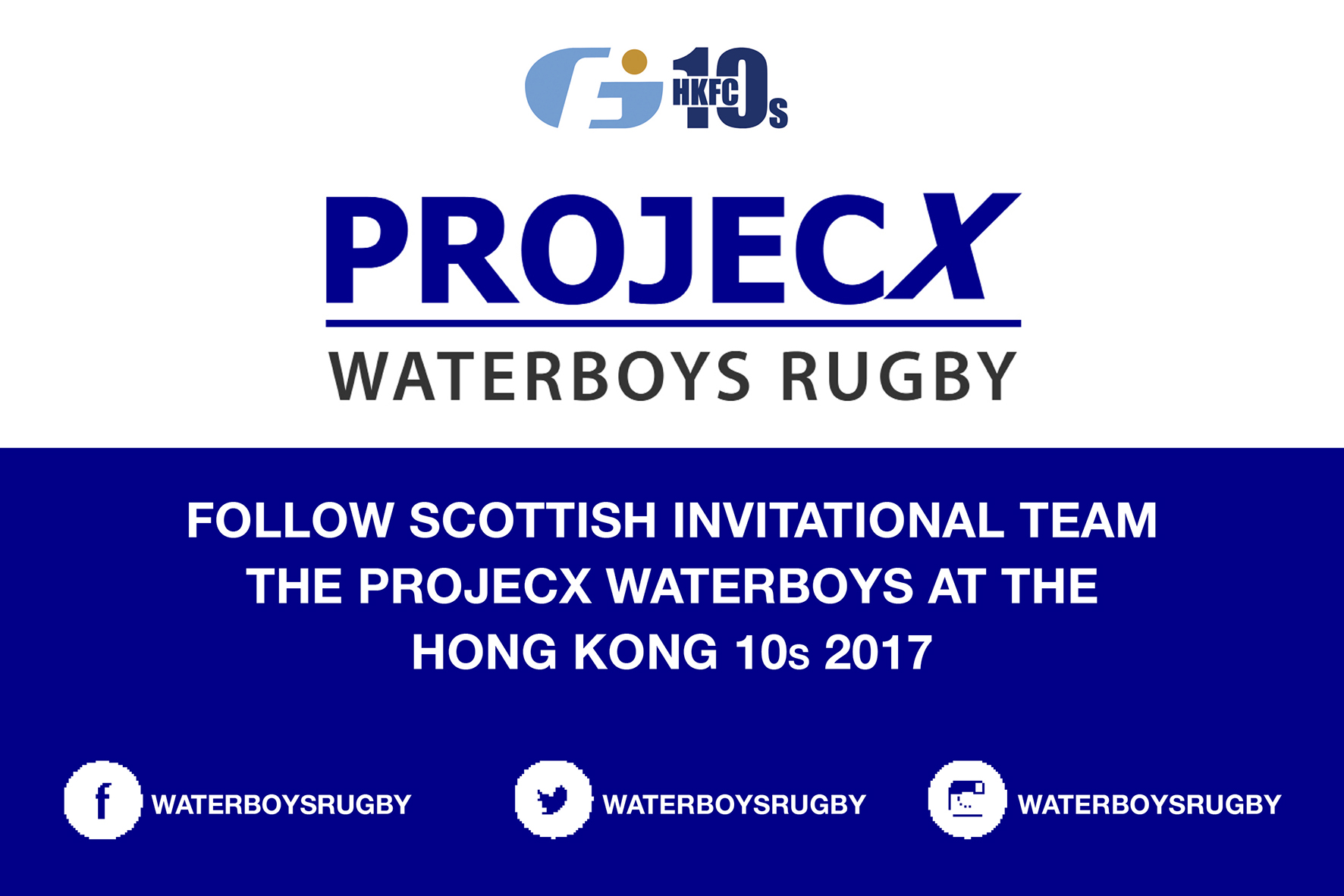 PROJECX Waterboys banner