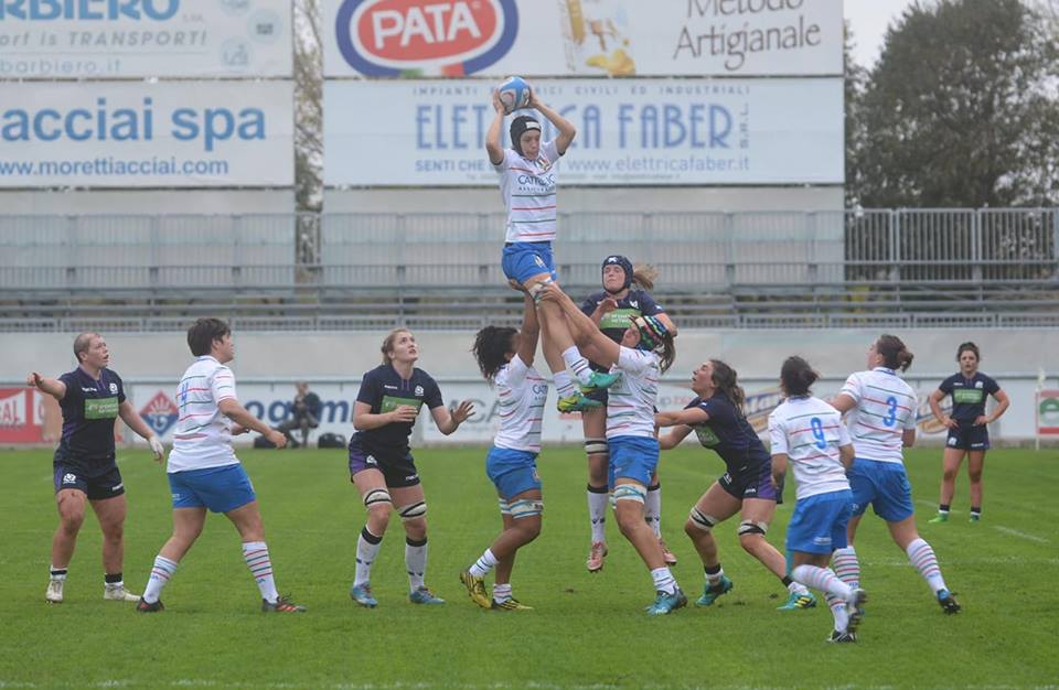 Italy Women v Scotland Women by Mark Brown Rugby People